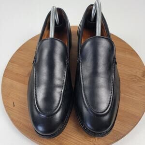 Allen Edmonds "RANDOLPH" Black Leather Venetian Penny Loafers Mens Sz 8 D